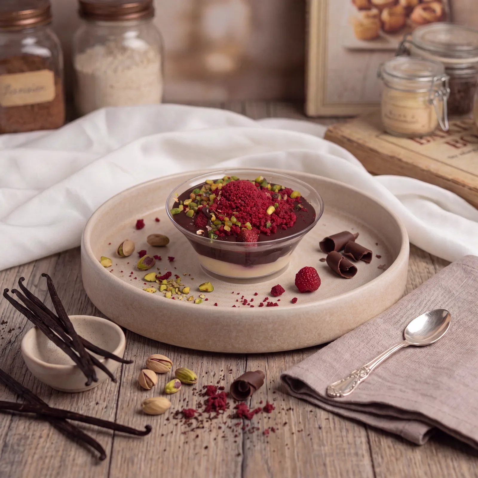 Çilekli Profiterol
